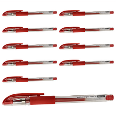 Uni 三菱 SigNo 超細鋼珠筆 UM-151ND Set 0.38mm, 紅色, 1盒