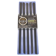 minono 米諾諾 PPS高玻筷加長型 5雙, 27.5cm, 163668, 1組