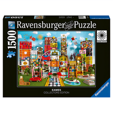 Ravensburger 德國維寶 驚奇紙牌屋 拼圖 Set 1500片 EAMES Collectors Edition, 1盒