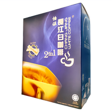 長江 正宗怡保白咖啡 二合一 咖啡包, 35g, 10個, 1盒
