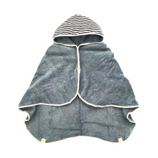 nIZio BOBO 多功能成長浴巾, 灰色, 1條