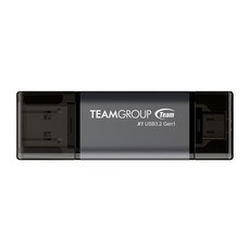 TEAMGROUP 十銓 X1 USB 3.2/TYPE-C雙介面隨身碟, 1個, 128GB