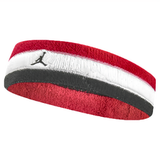 NIKE 耐吉 JORDAN 喬丹 M TERRY 頭帶 紅白黑三色, 7 x 19cm, J1004299440OS, 1個