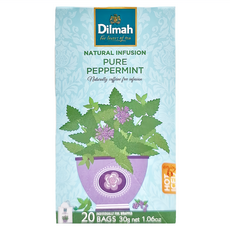 Dilmah 帝瑪 薄荷葉茶 百分之百純錫蘭茶 微妙平衡的醇厚風味, 1.5g, 20包, 1盒