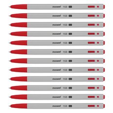 monAmi 153 油性原子筆 0.5mm, 紅色, 12個