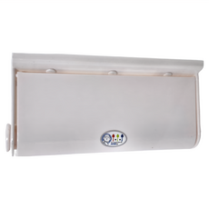 JUSKU 佳斯捷 BJ 小紐約紙巾架 24.5 x 12 x 6.5cm 160g, 白色, 1個