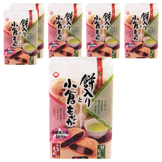 KOTOBUKI 壽製果 餡餅, 紅豆風味4入+紅豆糯米風味4入, 304g, 6袋