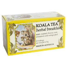 KOALA TEA 澳洲天然草本早餐茶, 20包, 1盒, 1.7g