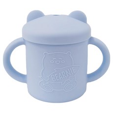 Little Bearnie 矽膠學習杯, 天空藍, 200ml, 1個