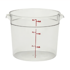 CAMBRO 圓形盒 6公升, 5.7L, 1個