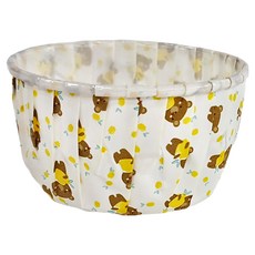 Pimex 堅口紙杯 檸檬貝爾 耐熱溫度: 空烤<120°C/內置漿物<180°C, 100個, 1組