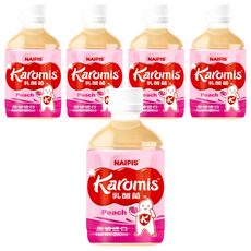 NAIPIS KAROMIS 乳酸菌飲料 (水蜜桃) 290ml, 5瓶