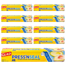 GLAD 佳能 Magic Wrap Press'n Seal 強力保鮮膜, 30cm, 12.3m, 9個