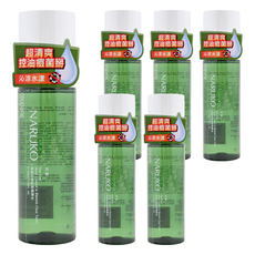 NARUKO 牛爾 台灣公司貨 茶樹抗痘粉刺調理水, 150ml, 6瓶