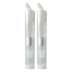 一體式牙刷牙膏旅行組 23 x 2.5 x 2.5cm 白色, 40g, 2組