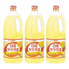 OilliO 日清沙拉油, 1.648L, 3瓶