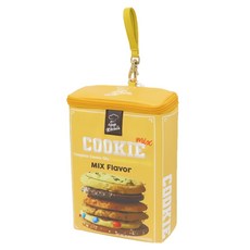 Marushin Yup!仿真零食餅乾造型拉鍊袋，可愛小物收納，多功能用途, 1入