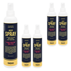 DASHU 男士經典硬派定型噴霧，24小時強力定型，水基底易清洗, 250ml, 5瓶