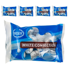 KAISER 甘百世 白巧克力糖, 55g, 5袋
