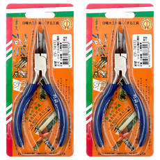 東久 4 1/2正向尖嘴扣環鉗, 2支