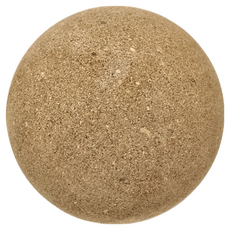 NICOFUN 愛定做 天然軟木瑜珈球 按摩球, 直徑12cm 天然軟木色, 1個