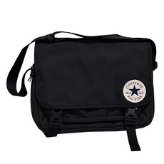 CONVERSE 匡威 TAYLOR MESSENGER BAG 330 x 250 x 75mm 經典時尚斜背包, 黑色