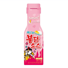 Samyang Foods 三養 Buldak 火辣雞肉風味辣醬 奶油口味, 200g, 1瓶