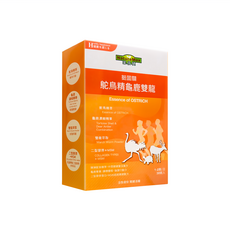 NatureMax 家倍健 鴕鳥精龜鹿雙龍膠囊 高活性鴕鳥精萃 龜鹿濃縮精華 二型膠原蛋白+MSM, 30顆, 1盒