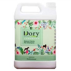 Dory 朵莉寵物潔淨美學 亮白柔順洗毛精 專業級, 3.8L, 1瓶