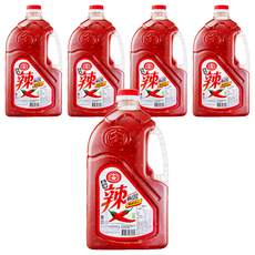 十全 麻油辣椒醬, 香氣濃郁 辣度適中 口感豐富 多用途調味 素食者適用, 2.8kg, 5瓶