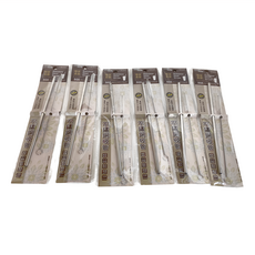 minono 米諾諾 304不鏽鋼吸管 附刷 直型, 1支, 6包