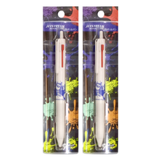 Uni 三菱 JETSTREAM 斯普3 三色筆 0.5mm 速乾 多色筆, 章魚, 2支