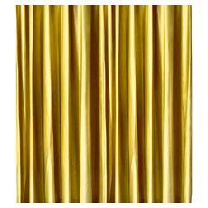 J&N 莉琪 雙層遮光拉摺窗簾, 芥末黃色