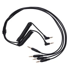 Saramonic 楓笛 雙頭 3.5mm TRS轉4頭 轉接線, SR-C2019, 1條