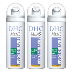 DHC 男性刮鬍泡, 細緻柔潤, 軟化鬍根, 保護肌膚, 150g, 3瓶