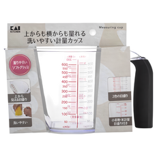 KAI 貝印 計量杯 AS樹脂 DH-8128 600ml, 1個