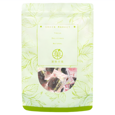 Green Market 菓青市集 龜苓膏風味軟糖 素食, 1包, 230g