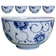 Ciao Li 僑俐餐瓷 日本製禮盒碗組 染付, 藍色, 1組, 瓷碗