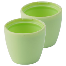 BIBS 矽膠奶嘴蓋, 萊姆綠色, 2個