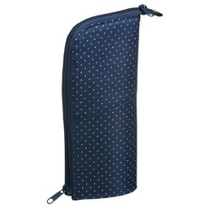 KOKUYO 國譽 Neo Critz 站立筆袋 180, 水玉藍, 1個