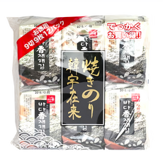 韓宇在來 海苔超值包 原味 12入 韓國原裝進口 低鹽低鈉美味, 54g, 1袋