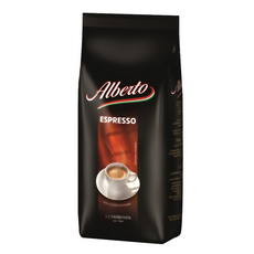Alberto 艾伯特 義式咖啡豆 Espresso 全豆, 咖啡豆(無研磨), 1kg, 1包