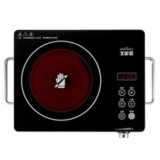 大家源 飛梭微晶電陶爐 黑銀色 2.7kg 原廠保固, 普通型, TCY-391501