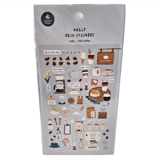 suatelier design 貼紙, 多色, 3包