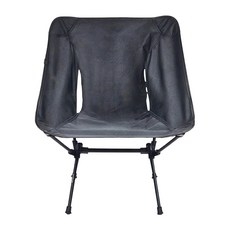 EAMKEVC 伊凱文 輕量野營戰術椅 折疊椅, 900D輕量牛津布, 7075航太鋁合金, 承重120kg, 黑色, 1個