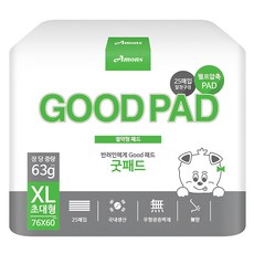 Amons 國產優質寵物尿布墊, 1個, 25個裝