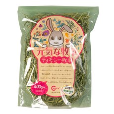 Canary 元氣提摩西草 兔子天竺鼠寵物牧草 高纖低脂 幫助消化 維持健康, 400g, 1包