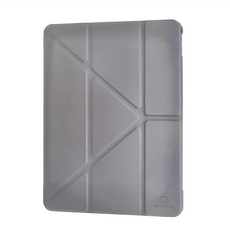 HIPPORIZZ Origo 晶透筆槽防摔殼適用 全方位保護 多角度支撐, 2024 iPad Pro 11吋, 深灰色, 1個