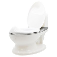 iFam E.DO 兒童學習馬桶, 附帶衛生紙存放空間，底部止滑設計, 時尚灰, 1個