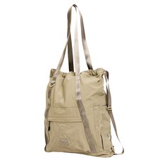 RITE Gym Hook 健身購物包 10L 卡其色 單肩包 斜挎包 手提包, 1個, 40 x 43 x 10